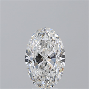 Picture of Natural Diamond 3.52 Carats, Oval with  Cut, E Color, VS1 Clarity and Certified by GIA