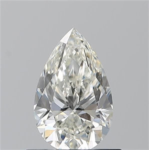 Picture of Natural Diamond 0.71 Carats, Pear with  Cut, I Color, SI1 Clarity and Certified by GIA