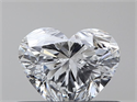 Natural Diamond 0.40 Carats, Heart with  Cut, F Color, VS2 Clarity and Certified by GIA