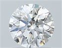 Diamante Natural 0.80 quilates, Redondo , Color G, claridad SI1 y certificado GIA