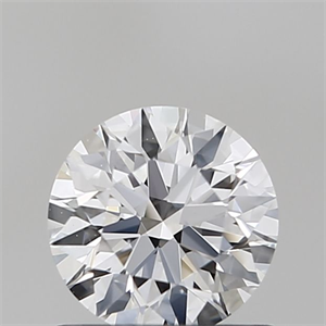 Picture of Lab Grown Diamond 0.96 Carats, Round with Excellent Cut, D Color, VVS1 Clarity and Certified by IGI