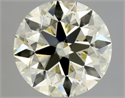 Diamante Natural 1.51 quilates, Redondo , Color L, claridad IF y certificado HRD