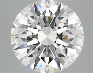 Picture of Lab Grown Diamond 5.05 Carats, Round with Ideal Cut, F Color, VVS2 Clarity and Certified by IGI