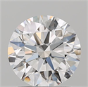 Diamante Natural 1.73 quilates, Redondo , Color F, claridad VVS1 y certificado GIA