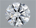 Natural Diamond 0.53 Carats, Round with Excellent Cut, E Color, SI1 Clarity and Certified by GIA