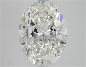 Picture of Natural Diamond 4.01 Carats, Oval with  Cut, H Color, VVS1 Clarity and Certified by GIA
