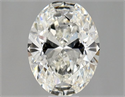 Natural Diamond 0.50 Carats, Oval with  Cut, G Color, VS1 Clarity and Certified by GIA