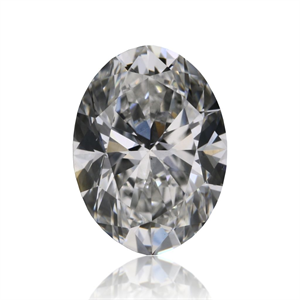 Picture of Natural Diamond 0.51 Carats, Oval with  Cut, F Color, VS2 Clarity and Certified by GIA