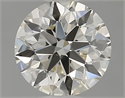 Diamante Natural 0.75 quilates, Redondo , Color K, claridad VVS2 y certificado IGI