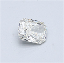 Diamante Natural 0.44 quilates, Radiante , Color H, claridad VVS2 y certificado GIA