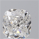 Diamante Natural 0.70 quilates, Del cojín , Color F, claridad SI1 y certificado GIA