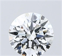 Lab Grown Diamond 1.52 Carats, Round with Ideal Cut, D Color, VVS2 Clarity and Certified by IGI