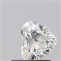 Natural Diamond 0.62 Carats, Heart with  Cut, G Color, SI2 Clarity and Certified by GIA