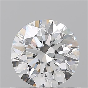 Picture of Natural Diamond 0.72 Carats, Round with Excellent Cut, F Color, VS2 Clarity and Certified by GIA