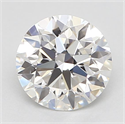 Natural Diamond 0.50 Carats, Round with Excellent Cut, F Color, SI1 Clarity and Certified by GIA