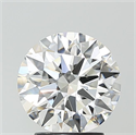 Del inventario de diamantes de laboratorio, 2.60 quilates, Redondo , Color E, claridad VVS2 y certificado IGI