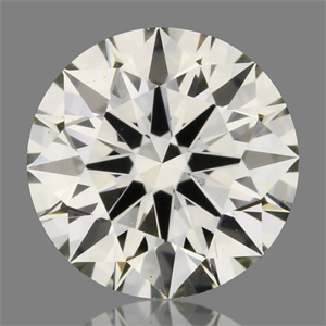 Picture of Natural Diamond 0.41 Carats, Round with Excellent Cut, M Color, VS1 Clarity and Certified by GIA