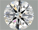 Lab Grown Diamond 0.97 Carats, Round with Ideal Cut, E Color, VS1 Clarity and Certified by IGI