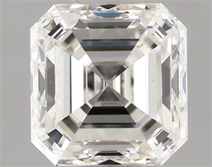 Foto Diamante Natural 1.01 quilates, Asscher , Color H, claridad VS1 y certificado IGI de