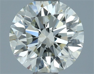 Picture of Natural Diamond 0.90 Carats, Round with Excellent Cut, K Color, VS1 Clarity and Certified by IGI