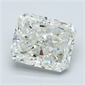 Diamante Natural 1.50 quilates, Radiante , Color K, claridad SI1 y certificado GIA