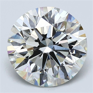 Foto Diamante Natural 3.20 quilates, Redondo , Color I, claridad SI2 y certificado GIA de