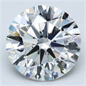 Diamante Natural 5.01 quilates, Redondo , Color G, claridad SI1 y certificado GIA