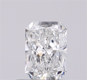 Foto Diamante Natural 0.51 quilates, Radiante , Color F, claridad VVS2 y certificado GIA de