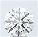 Lab Grown Diamond 3.09 Carats, Round with Ideal Cut, E Color, VVS1 Clarity and Certified by IGI