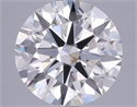 Lab Grown Diamond 3.69 Carats, Round with Ideal Cut, G Color, VVS2 Clarity and Certified by IGI