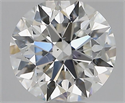 Natural Diamond 0.80 Carats, Round with Excellent Cut, G Color, SI2 Clarity and Certified by GIA