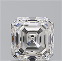 Natural Diamond 1.50 Carats, Asscher with  Cut, G Color, VVS2 Clarity and Certified by GIA
