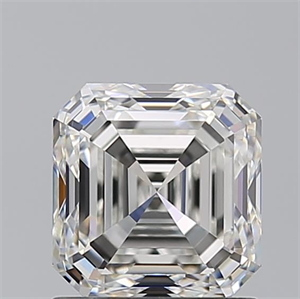 Picture of Natural Diamond 1.50 Carats, Asscher with  Cut, G Color, VVS2 Clarity and Certified by GIA