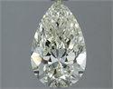 Natural Diamond 1.50 Carats, Pear with  Cut, K Color, IF Clarity and Certified by IGI