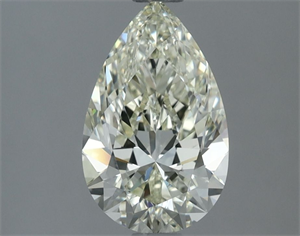 Picture of Natural Diamond 1.50 Carats, Pear with  Cut, K Color, IF Clarity and Certified by IGI