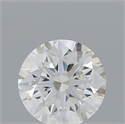 Natural Diamond 0.41 Carats, Round with Excellent Cut, E Color, SI1 Clarity and Certified by GIA