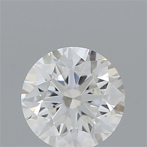 Picture of Natural Diamond 0.41 Carats, Round with Excellent Cut, E Color, SI1 Clarity and Certified by GIA