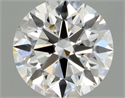 Natural Diamond 0.42 Carats, Round with Excellent Cut, E Color, VS2 Clarity and Certified by GIA