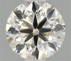 Picture of Natural Diamond 0.50 Carats, Round with Excellent Cut, K Color, SI1 Clarity and Certified by IGI