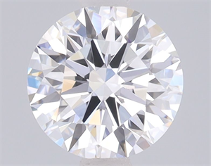 Picture of Lab Grown Diamond 1.41 Carats, Round with Ideal Cut, D Color, VVS2 Clarity and Certified by IGI