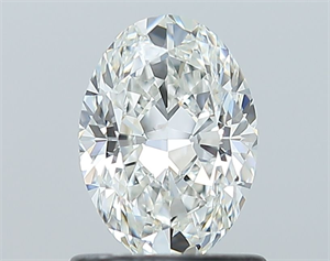 Picture of Natural Diamond 0.90 Carats, Oval with  Cut, G Color, SI1 Clarity and Certified by GIA