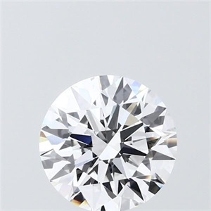 Picture of Lab Grown Diamond 1.52 Carats, Round with Ideal Cut, E Color, VVS2 Clarity and Certified by IGI