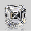 Natural Diamond 1.04 Carats, Asscher with  Cut, F Color, VVS1 Clarity and Certified by GIA
