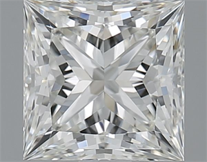 Picture of Natural Diamond 1.20 Carats, Princess with  Cut, G Color, VVS1 Clarity and Certified by IGI