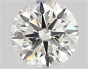 Natural Diamond 2.05 Carats, Round with Excellent Cut, I Color, VVS1 Clarity and Certified by GIA