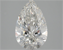 Natural Diamond 3.01 Carats, Pear with  Cut, I Color, SI2 Clarity and Certified by GIA