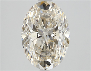 Picture of Natural Diamond 1.81 Carats, Oval with  Cut, K Color, SI1 Clarity and Certified by GIA
