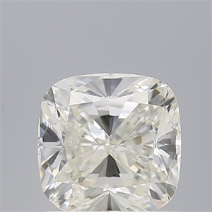 Picture of Natural Diamond 0.90 Carats, Cushion with  Cut, I Color, VVS1 Clarity and Certified by GIA