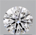 Diamante Natural 0.72 quilates, Redondo , Color D, claridad VVS2 y certificado GIA