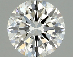 Picture of Natural Diamond 0.70 Carats, Round with Excellent Cut, I Color, VVS1 Clarity and Certified by GIA